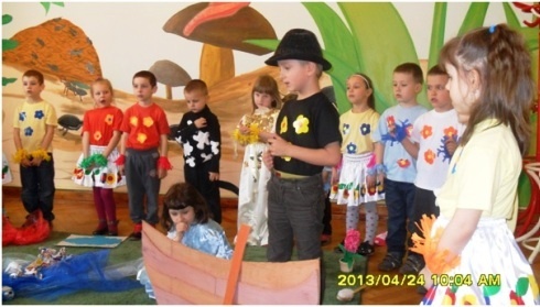 Przedszkolaki lubią teatr i ekologię